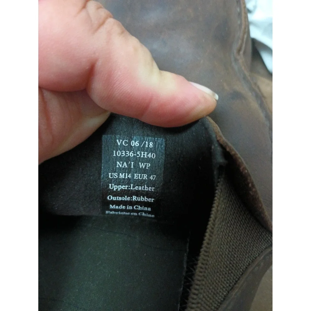 OluKai Leather Loafer‎ Slip On Comfort Casual Shoes Brown Mens Size M14